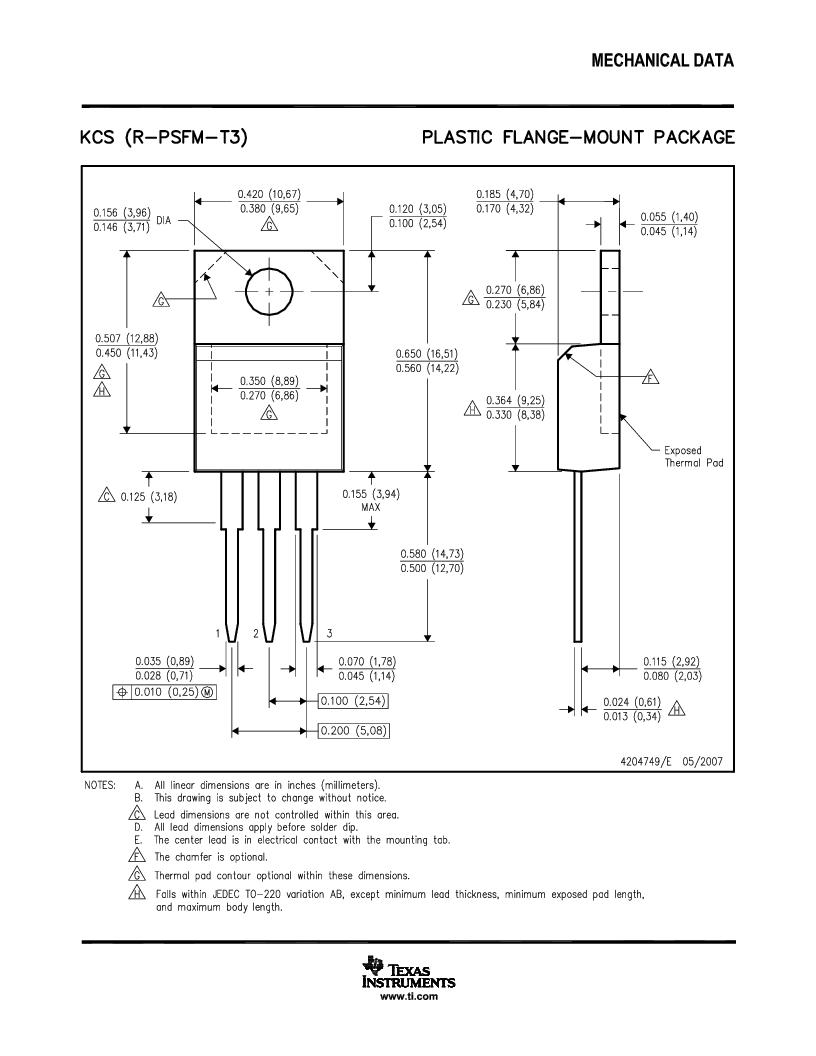 Csd18532kcs MOSFET N-CH 60v 100a to220-3