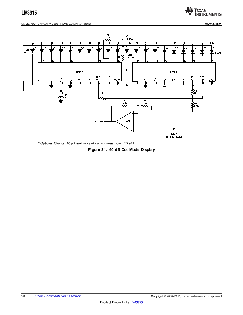 lm3915n-1/nopb