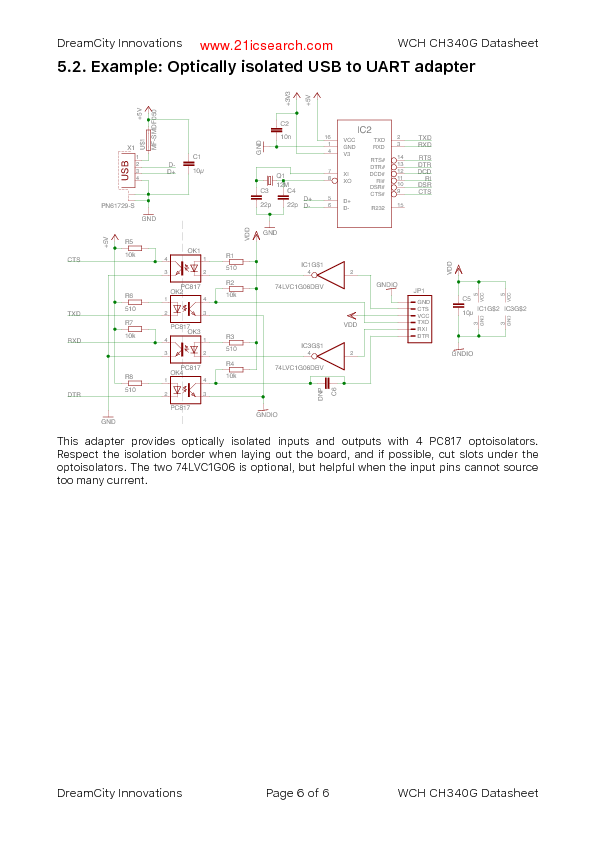Ch340g datasheet ch340g datasheet pdf 21ic 
